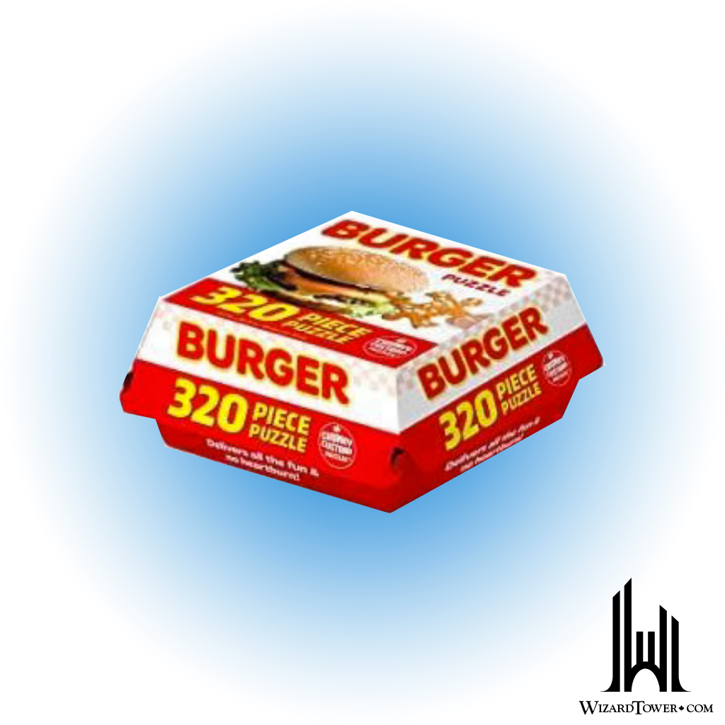 FAST FOOD SERIES 320PC PUZZLE BURGER